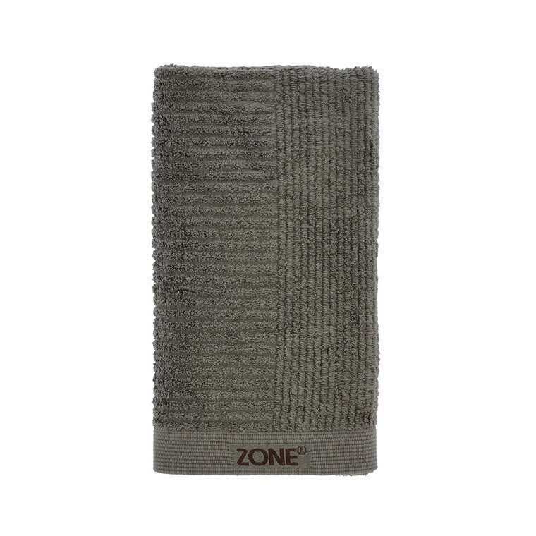 Classic håndklæde 50x100 cm olive green